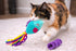 ThoozyPet Fish & Felt Spiral Cat Toy - 2 Pack
