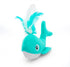 ThoozyPet Whale with Feather Sprout Cat Toy