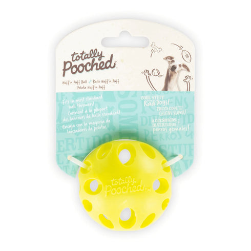 Totally Pooched Huff 'N Puff Ball Dog - Green