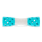 Totally Pooched Toss 'N Hourglass Dog Toy - 7" - Teal