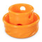 Totally Pooched Puzzle 'n Play Mushroom Dog Toy - Large - Orange
