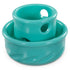 Totally Pooched Puzzle 'n Play Mushroom Dog Toy - Large - Teal