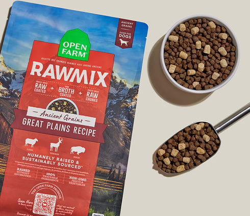 Open Farm RawMix Ancient Grains Dry Dog Food - Great Plains - 3.5lb Bag