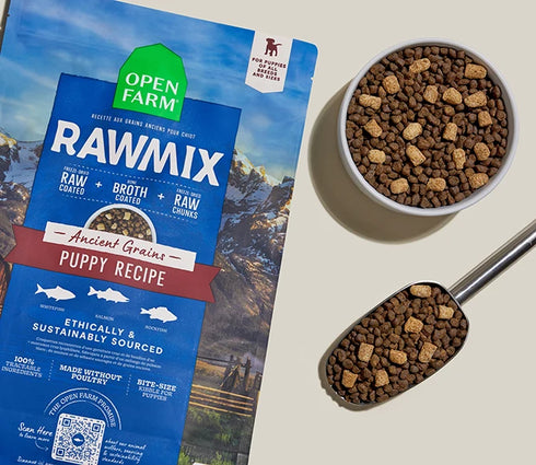 Open Farm RawMix Ancient Grains Puppy Dry Dog Food - Fish Blend - 20lb Bag