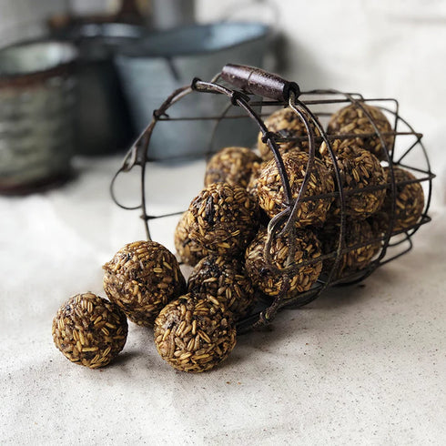 Happy Hen Treats Tumblers Chicken Treats - Oat & Worm Balls - 14oz Bag