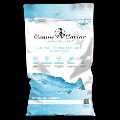 Canine Caviar Limited Ingredient Special Needs Dry Dog Food - Trout - 22lb Bag
