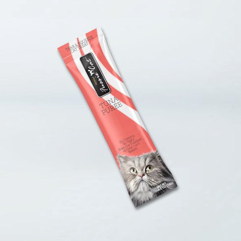Fussie Cat Puree Lickable Cat Treats - Tuna - 4 Pack