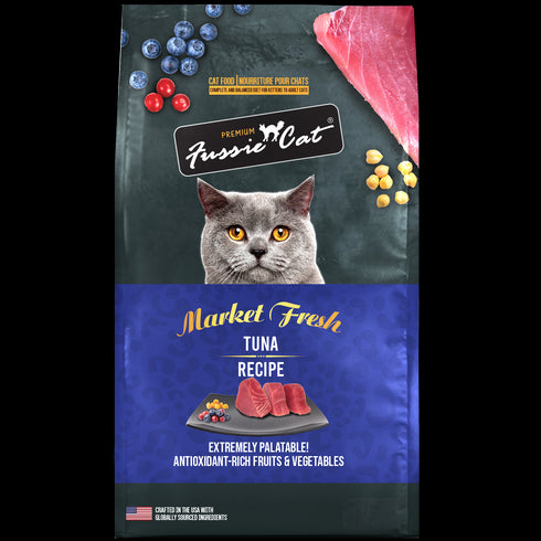 Fussie Cat Market Fresh Dry Cat Food - Tuna - 10lb Bag