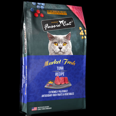 Fussie Cat Market Fresh Dry Cat Food - Tuna - 10lb Bag