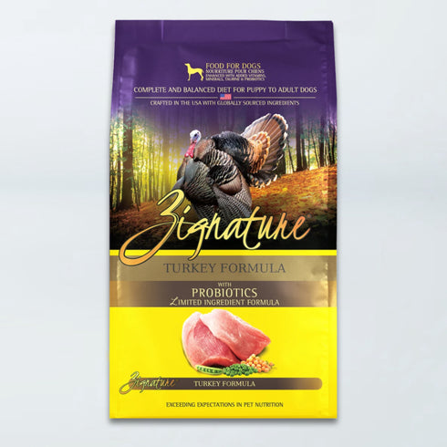 Zignature Original Dry Dog Food - Turkey - 12.5lb Bag