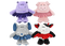 Multipet TuTu Animals Plush Dog Toy - Assorted Types