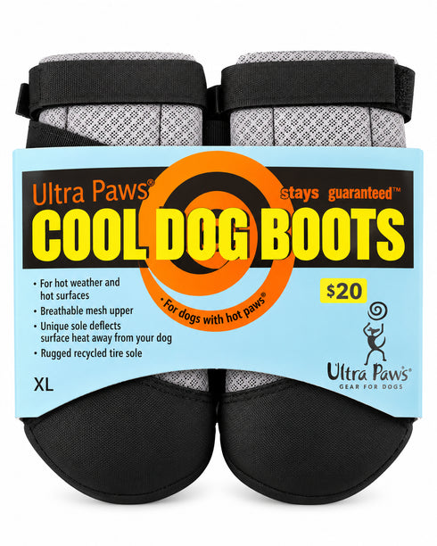 Ultra Paws Cool Dog Boot - X-Large - Sliver