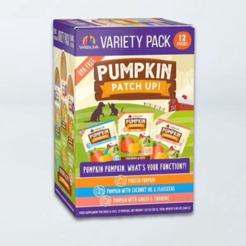 Weruva Cappy's Pumpkin Patch Up Wet Dog Food Supplement - 12 1.05oz Pouches