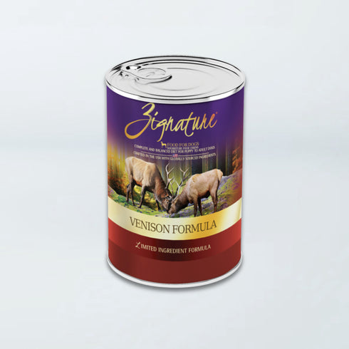 Zignature Wet Dog Food - Venison - 13oz Can
