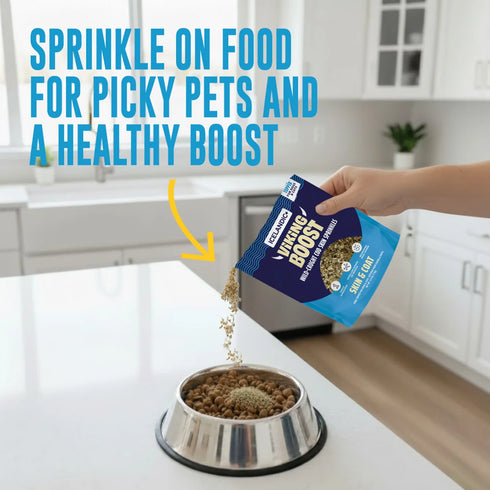 Icelandic+ Viking Boost Skin & Coat Dog Food Topper - Cod Skin - 4oz Pouch