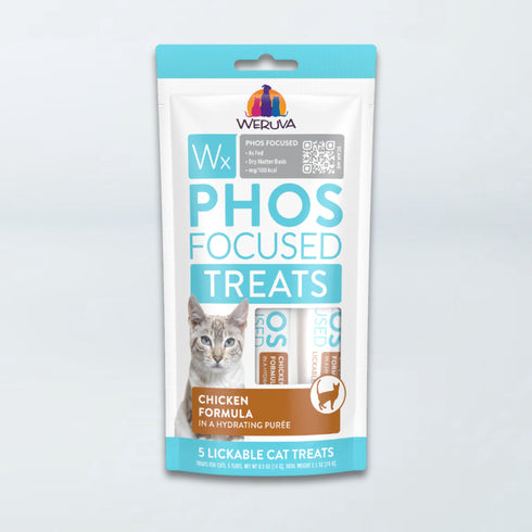 Weruva WX Phos Focused Lickable Cat Treats - Chicken - 5 Pack