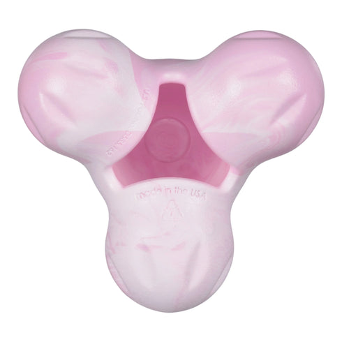 West Paw Tux Puzzle Dog Toy - Small - Bubblegum Swirl