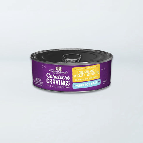 Stella & Chewy's Carnivore Cravings Purrfect Pate Wet Cat Food - Chicken & Liver - 5.2oz Can