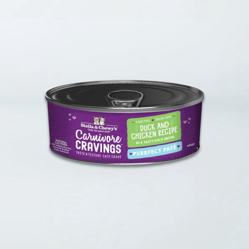 Stella & Chewy's Carnivore Cravings Purrfect Pate Wet Cat Food - Duck & Chicken - 2.8oz Can