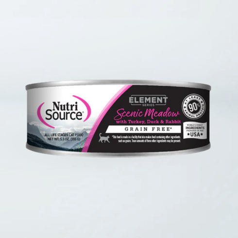 NutriSource Element Series Grain Free Wet Cat Food - Scenic Meadow - 5.5oz Can
