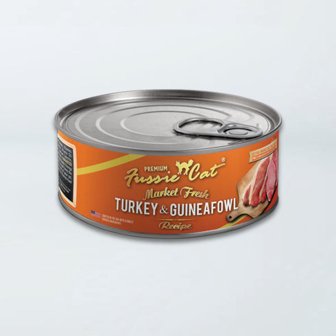 Fussie Cat Market Fresh Wet Cat Food - Turkey & Guineafowl - 5.5oz Can