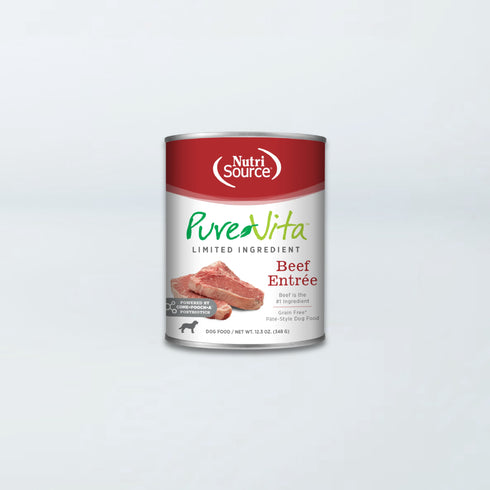 PureVita Limited Ingredient Wet Dog Food - Beef - 12.3oz Can