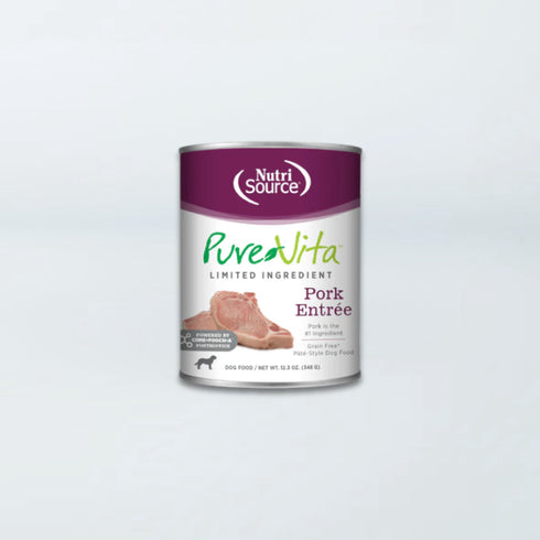 PureVita Limited Ingredient Wet Dog Food - Pork - 12.3oz Can