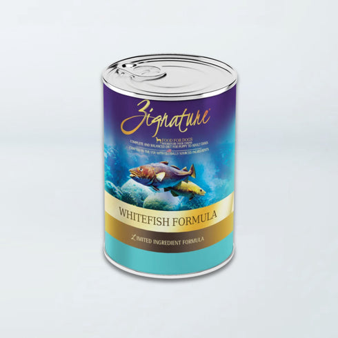 Zignature Wet Dog Food - Whitefish - 13oz Can