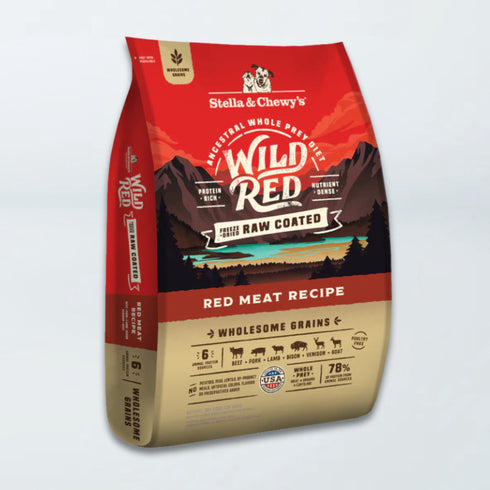 Stella & Chewy's Wild Red Raw Blend Wholesome Grains Dry Dog Food - Red Meat - 3.5lb Bag