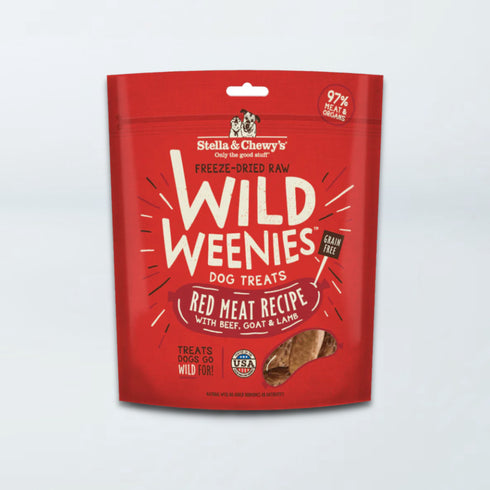 Stella & Chewy's Wild Weenies Freeze Dried Dog Treats - Red Meat Blend - 3.25oz Bag