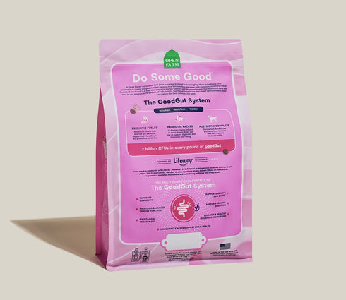 Open Farm Good Gut Dry Dog Food - Wild Salmon - 19lb Bag