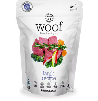 New Zealand Natural Pet Food Co Woof Freeze Dried Dog Food - Lamb - 9.9oz Bag