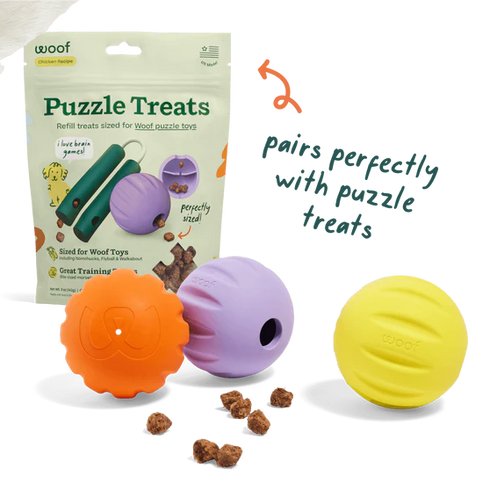 Woof Forager Dog Fetch/Treat Toy - 3 Pack