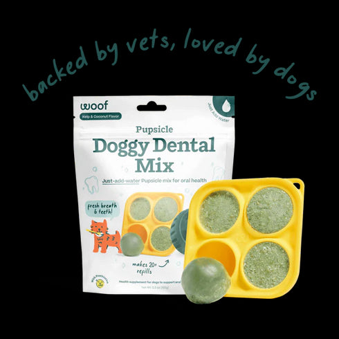 Woof Doggy Dental Mix For Dog Treats - 5.5oz Pouch