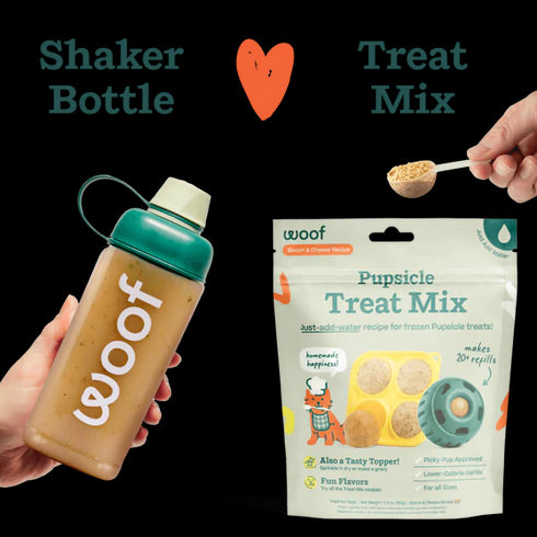 Woof Treat Mixer Bottle - 16oz