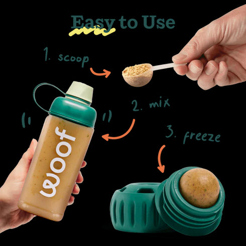 Woof Treat Mixer Bottle - 16oz