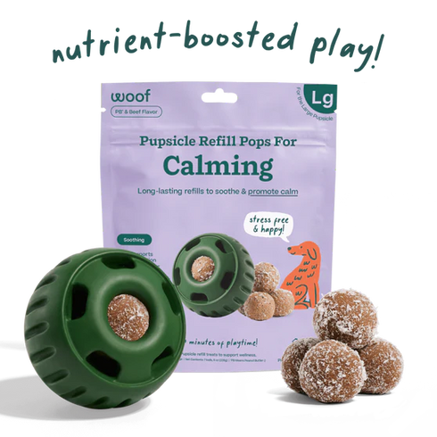 Woof Calming Wellness Pops - Large - 8oz Bag