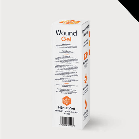 Mānuka Vet Wound Gel 3.5oz Tube