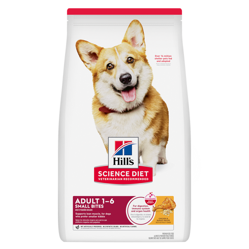 Hill's Science Diet Adult 1-6 Small Bites Dry Dog Food - Chicken - 45lb Bag