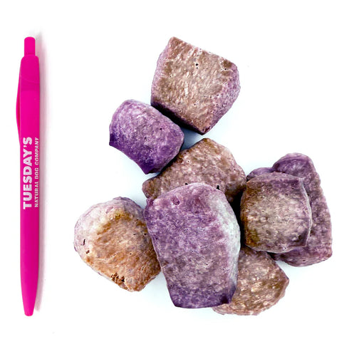 Tuesday's Yak Cheese Puffs Dog Treats - Blueberry - 4oz Pouch