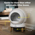 PetSafe ScoopFree Smart Spin Smart Self Cleaning Cat Litter Box - White