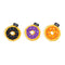 ZippyPaws ZippyClaws Halloween Mini Donutz Cat Toys - 3-Pack