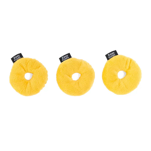ZippyPaws ZippyClaws Halloween Mini Donutz Cat Toys - 3-Pack