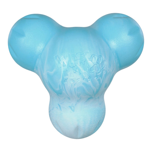 West Paw Tux Enrichment Dog Toy - Large - Aqua Swirl