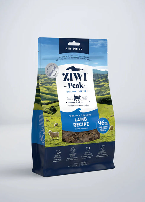 Ziwi Peak Air-Dried Cat Food - Lamb - 14oz Bag