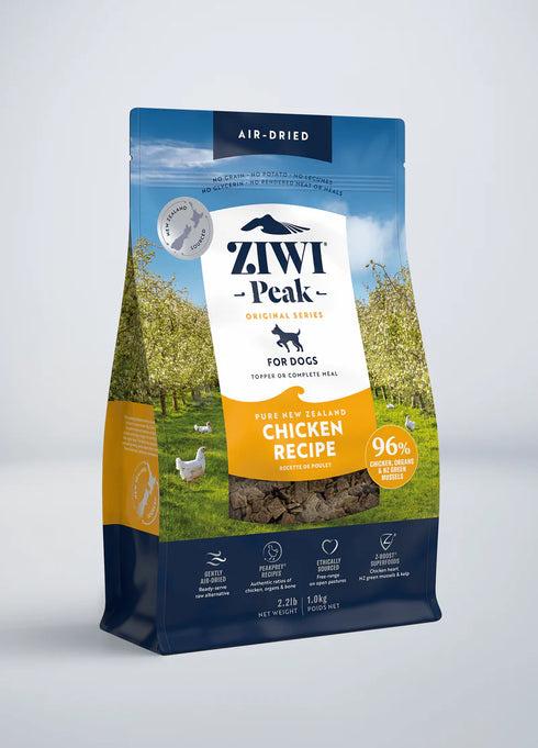 Ziwi Peak Air-Dried Dog Food - Chicken - 2.2lb Bag