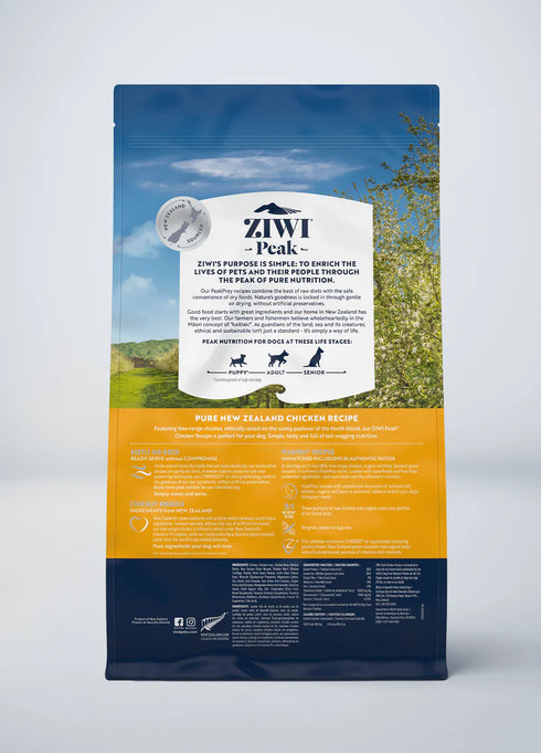 Ziwi Peak Air-Dried Dog Food - Chicken - 5.5lb Bag