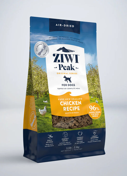 Ziwi Peak Air-Dried Dog Food - Chicken - 5.5lb Bag