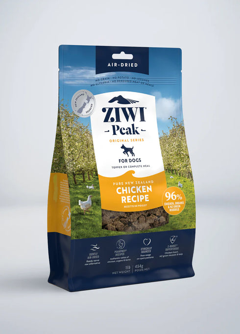 Ziwi Peak Air-Dried Dog Food - Chicken - 16oz Bag