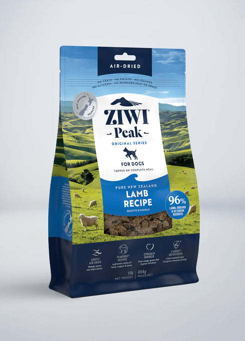 Ziwi Peak Air-Dried Dog Food - Lamb - 16oz Bag